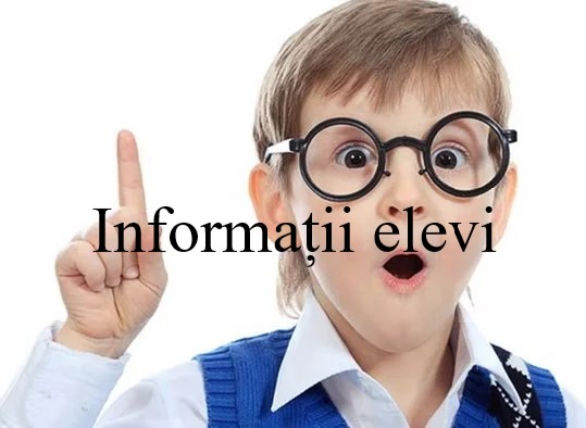 Informații elevi